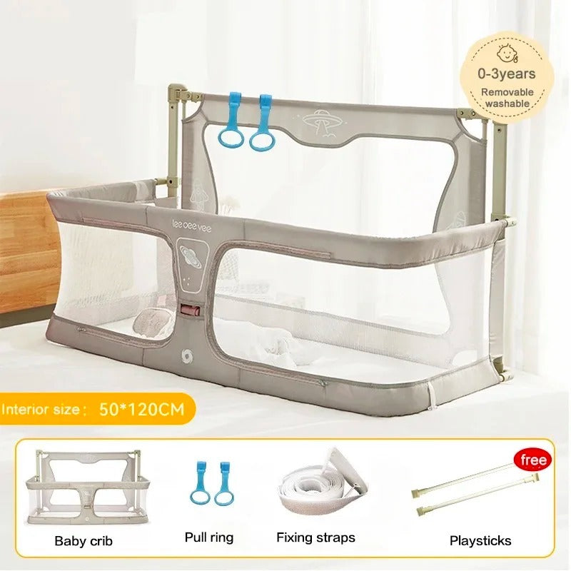 Baby Bed With Mosquito Anti-Fall Protection