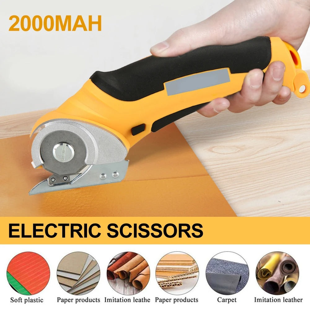 Scissors Auto Cutter Cordless Electric Scissors Multifunctional Rotary Cutter – Ahammashop