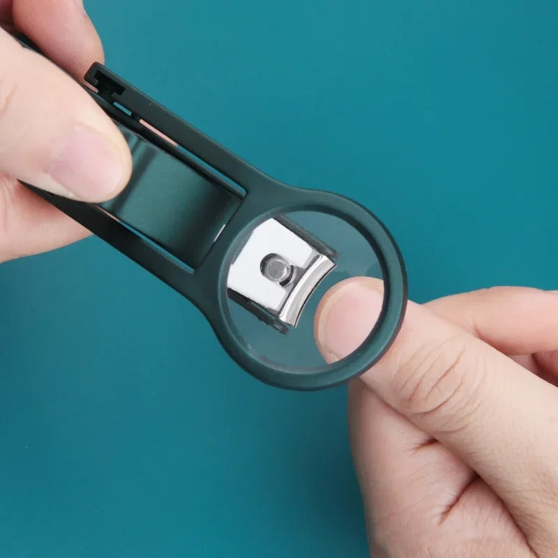 Nail Clipper with Zoom Magnifying Glass