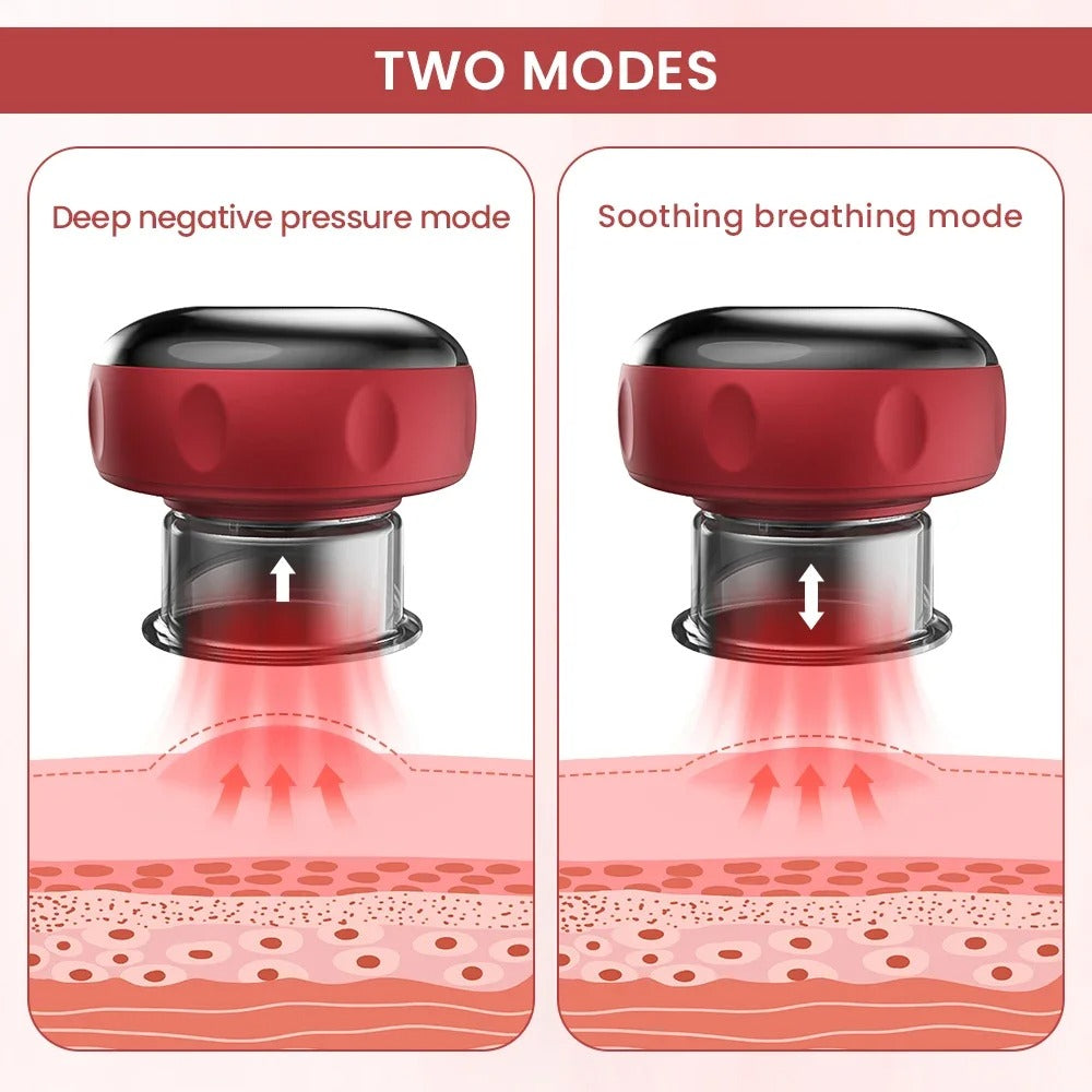 Smart Electric Vacuum Cupping Cellulite Massager Massage Body Cup