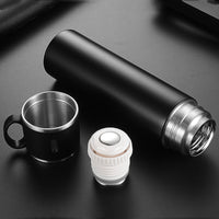 Thumbnail for 580ml Premium Stainless Steel Thermos Bottle Large Capacity Insulated Vacuum Flask Portable Travel Coffee Mug Chilly Cup