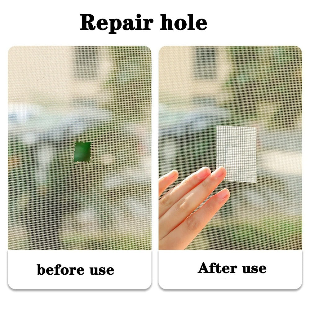 Window Repair Mesh Tape Self Adhesive 10 m x 10 cm – Ahammashop