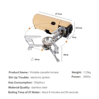 Thumbnail for 6500 Watt TAKUMURANO Portable Gas Stove