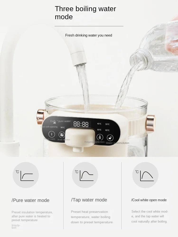 2.5L AUX Brand Electric Kettle Automatic Boiling Water