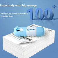 Thumbnail for Thermal Paper Correction Fluid with Unboxing Knife,Portable Information Anti-Leakage Protection Correction Fluid,2 in 1 Anti Information Leakage Erase Device for Package Labels,Bills