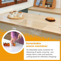 Thumbnail for Acrylic Cutting Board with Tray 45 x 35 cm