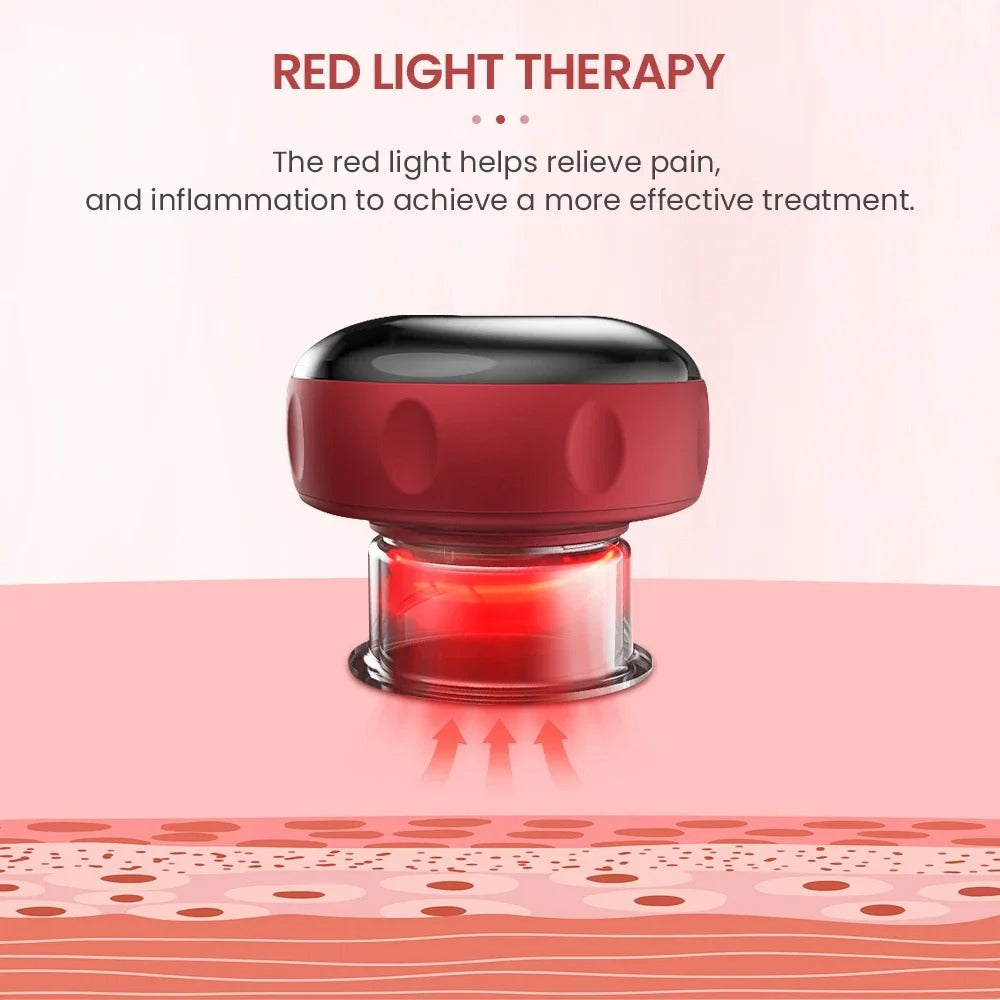 Smart Electric Vacuum Cupping Cellulite Massager Massage Body Cup