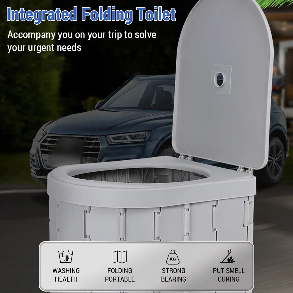 200KG Portable Emergency Toilet Foldable