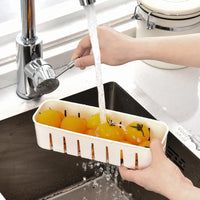 Thumbnail for 4 Grids Divided  Refrigerator Storage Box With Lid And Handle