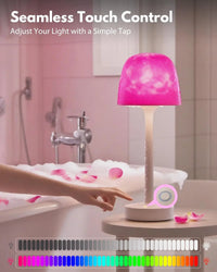 Thumbnail for Waterproof LED Shower Lamp Ocean Wave Projector Touch & Remote Control