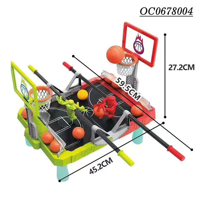 Foosketball Game Foosball Plus Basketball Tabletop Game for Kids