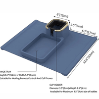 Thumbnail for Sofa Armrest Tray Cup Holder Anti-Slip