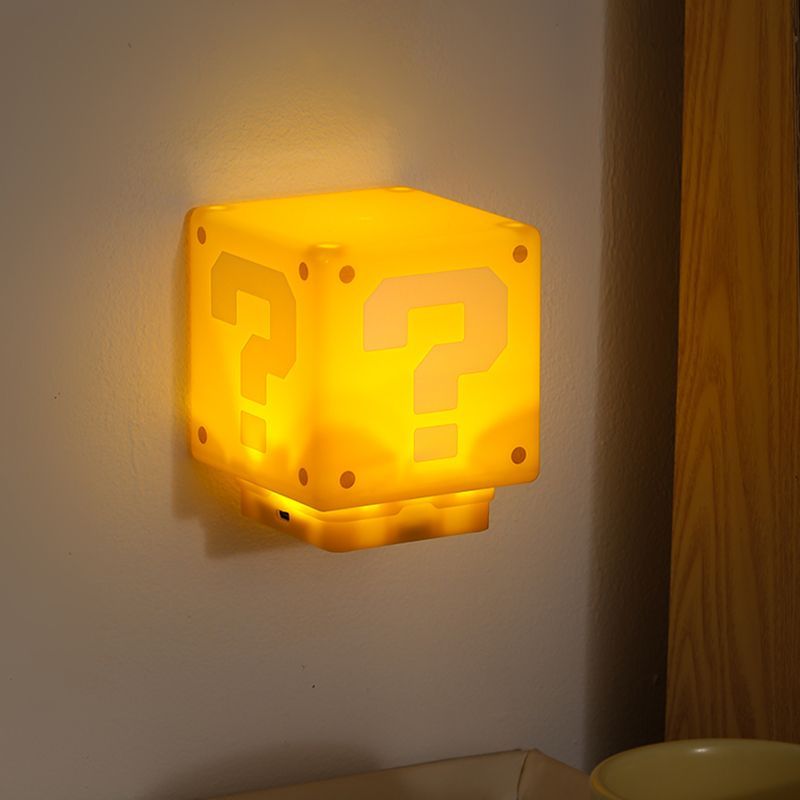 Super Mario Bros Lamp with Music Night Rechargeable
