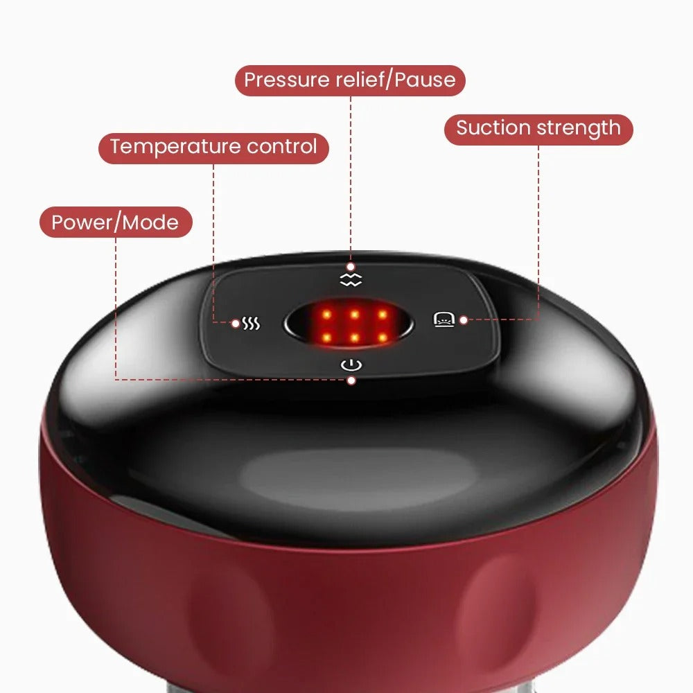 Smart Electric Vacuum Cupping Cellulite Massager Massage Body Cup