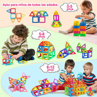 Thumbnail for Magnetic Building Blocks Big Size and Mini Size DIY Magnets Toys for Kids Designer Construction Set Gifts for Children Toys