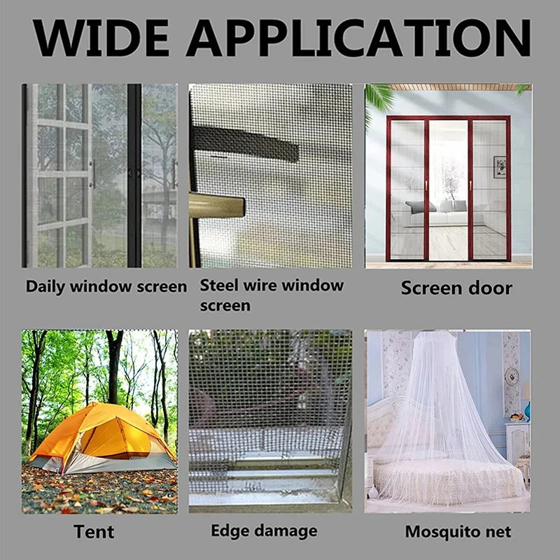 Window Repair Mesh Tape Self Adhesive 10 m x 10 cm – Ahammashop