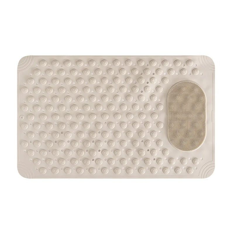 Non-Slip Bathtub/Kitchen Mat PVC Safety Shower Mat with Drain Hole