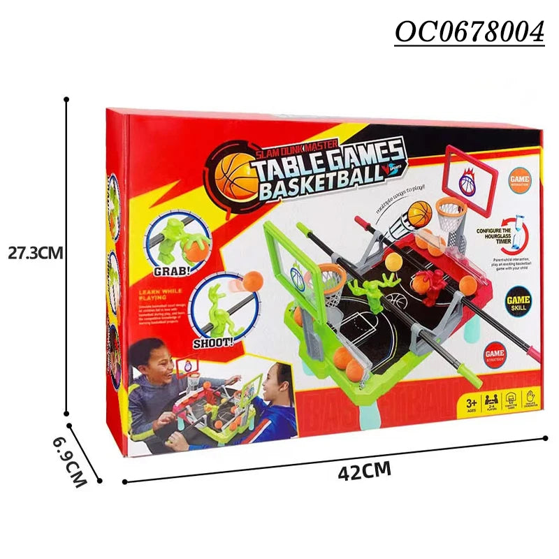 Foosketball Game Foosball Plus Basketball Tabletop Game for Kids