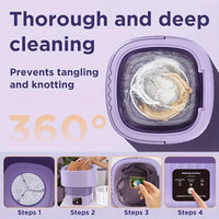 Thumbnail for 10 L Portable Washing Machine 60 Watt