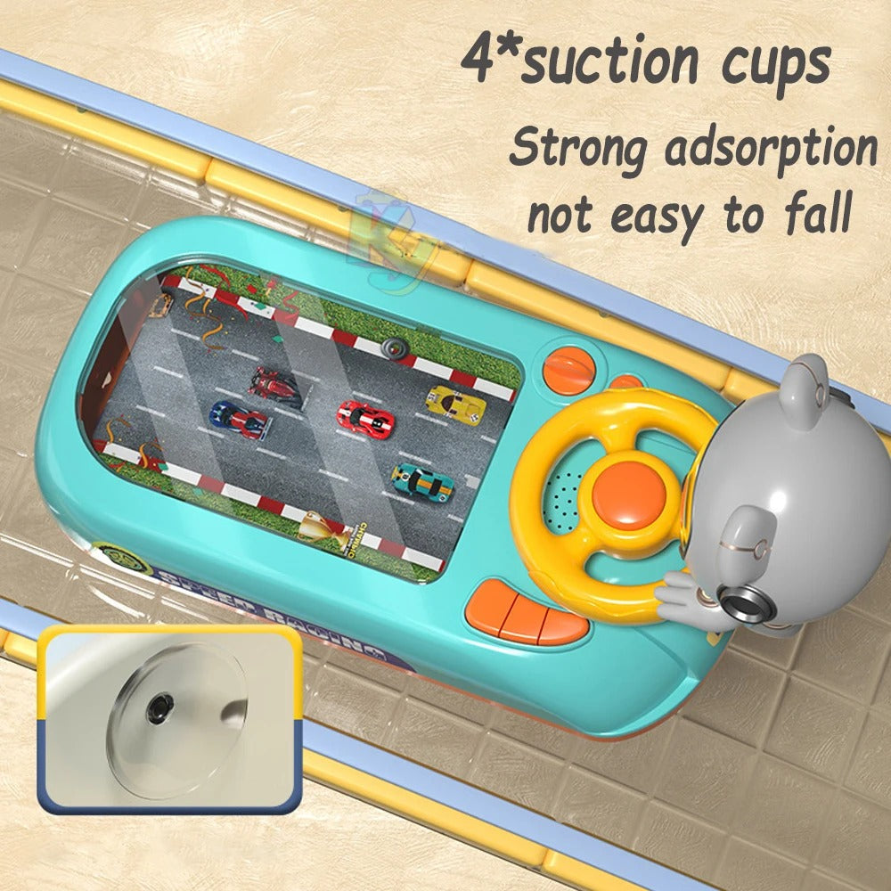 Electric Racing Car Simulation Game Steering Wheel