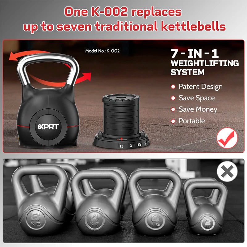 10KG Adjustable Kettlebell