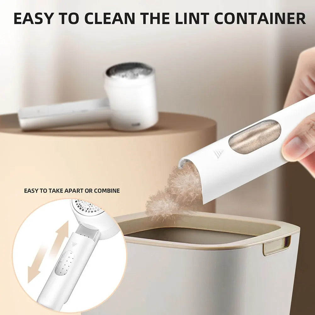 Portable Electric Fabric Lint Remover With LED Digital Display