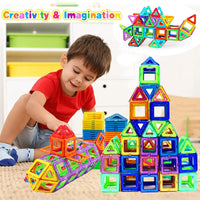 Thumbnail for Magnetic Building Blocks Big Size and Mini Size DIY Magnets Toys for Kids Designer Construction Set Gifts for Children Toys