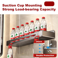 Thumbnail for 50 cm Wall Mount Bathroom Rack Bathroom Shelf Toilet Stainless Steel