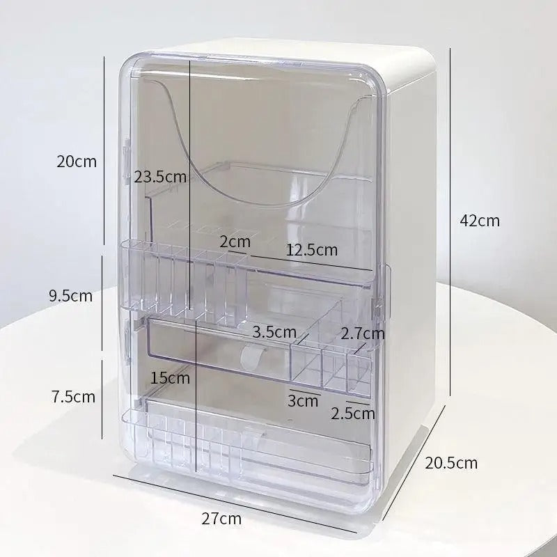 Cosmetics Large Capacity Magnetic Suction Opening and Closing Dustproof