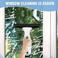 Thumbnail for Cordless Rechargeable Window Vacuum Cleaner with Squeegee 150ml Water Tank