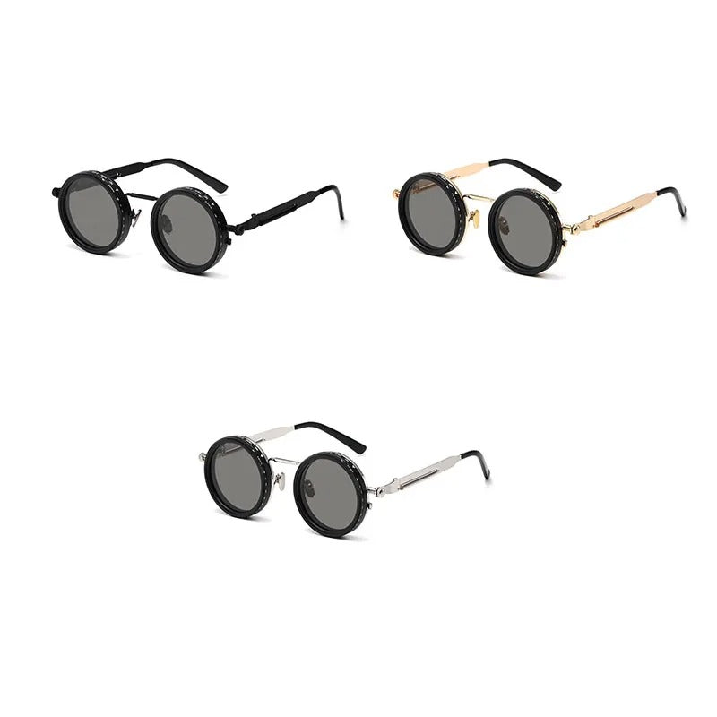 Visionguard ND Filter Sun Glasses, Retro MetalRotating color-changing Polarized Sun Classes