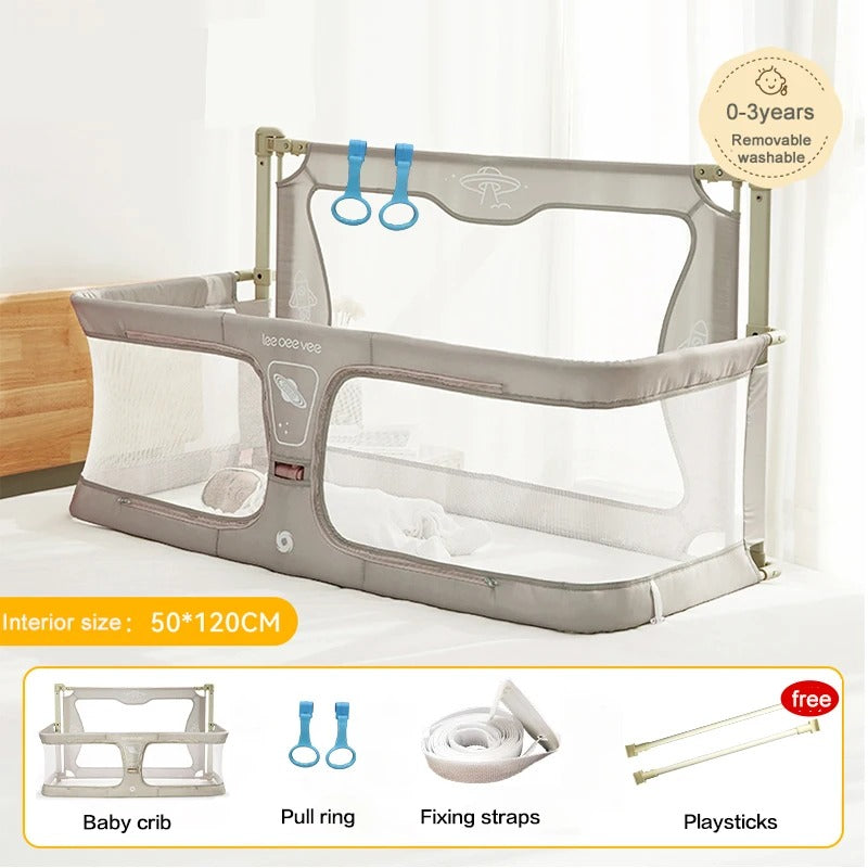 Baby Bed With Mosquito Anti-Fall Protection