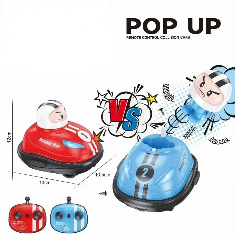 2 PCS Kids Battle Game Duo Toy Car Super Bumper Car