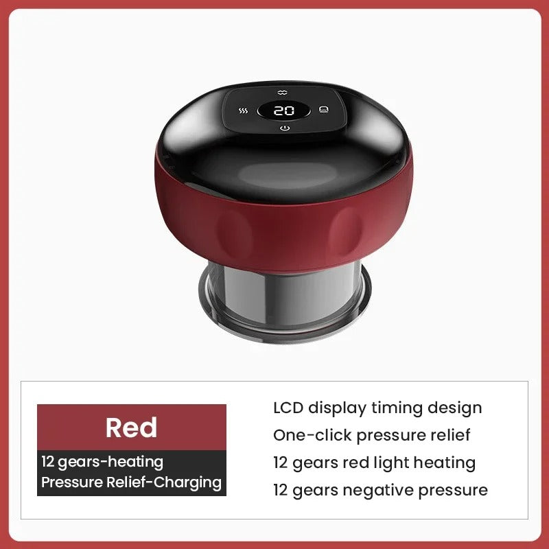 Smart Electric Vacuum Cupping Cellulite Massager Massage Body Cup