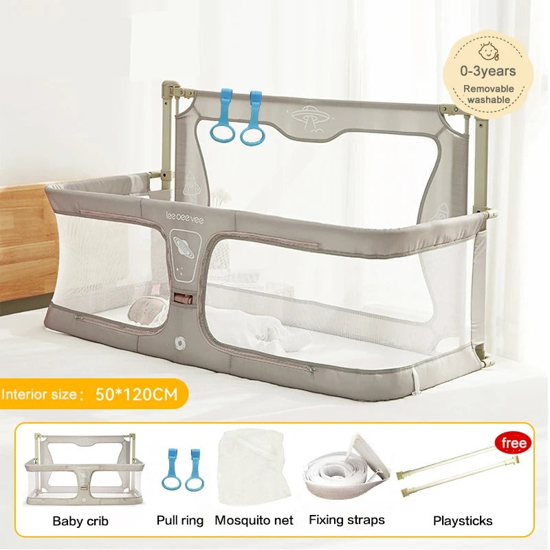 Baby Bed With Mosquito Anti-Fall Protection