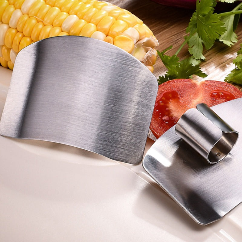 Fingers Guard Protect Stainless Steel Hand Protector Vegetable Cutting Knife Cut Finger Protection Kitchen Gadgets Tools