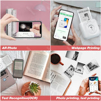 Thumbnail for Original PeriPage Mini Portable Thermal Printer Paper Photo Pocket Thermal Printer 58 mm Printing Wireless Bluetooth